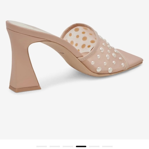 Narda Pearl Blush Sandal Heel - Picture 3 of 8